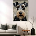 thumbnail image 5 of Wire Fox Terrier Dog Canvas Canvas Prints with Your Photos Wall Art for Home Decoration - Memorial Gift for Pet Lovers Dog Moms, 5 of 6
