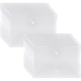 thumbnail image 1 of A5 Document Pouches. A5 Clear Envelope. Document Folder Press Stud. A5, 1 of 5