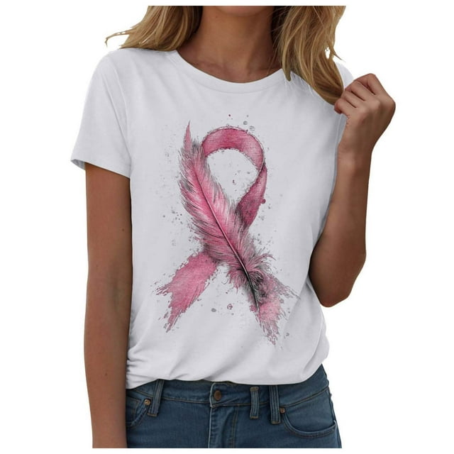 T-Shirts pour Femmes Été Manches Courtes Hauts Graphiques Mode Décontractée Tees Confortables pour un Usage Quotidien