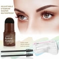 thumbnail image 2 of Waterproof Eyebrow Stamp Shaping Kit Eye Brow Power Stencils Definer Makeup Set, 2 of 14