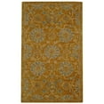thumbnail image 5 of SAFAVIEH Anatolia Synthia Traditional Wool Area Rug, Gold/Blue, 2' x 3', 5 of 10
