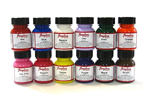 angelus 12 color assortment kit