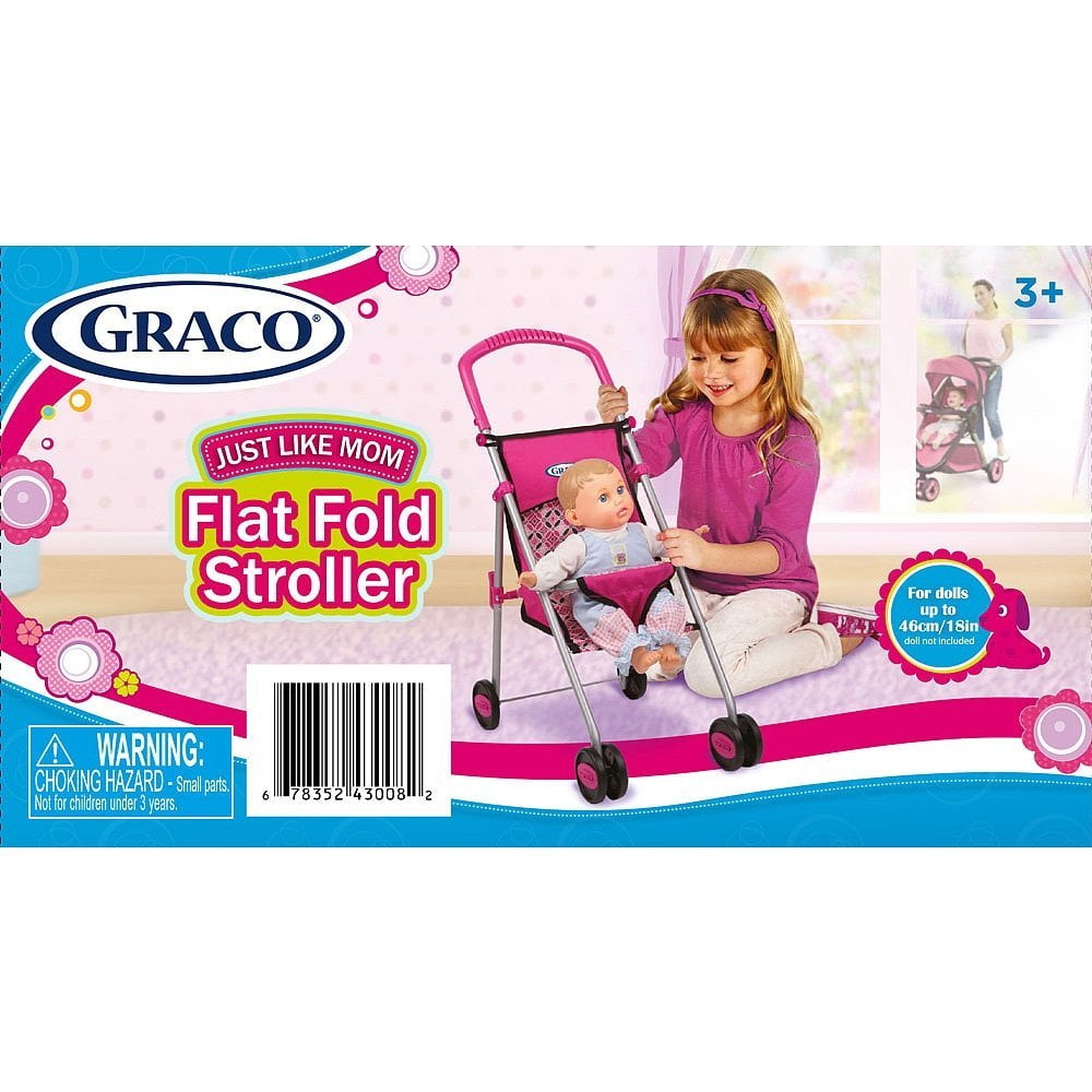 graco flat fold doll stroller