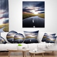thumbnail image 4 of Designart Road to Hills Under Clouds - Landscape Photo Throw Pillow - 12x20, 4 of 5