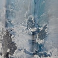 thumbnail image 5 of DecMode 12", 11"H Handmade Blown Blue Glass Vase, Set of 2, 5 of 12