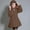 B_Yellow Coats for Women, variant on Hooded Warm Thickened Long Sleeve Coat Casual Loose Soft Fleece Fashion Jacket Comfortable Outerwear for Home Daily Wear Winter Fall Essentials Yellow XXXXXL