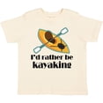 thumbnail image 3 of Inktastic Kayak Id Rather Be Kayaking Boys or Girls Toddler T-Shirt, 3 of 5