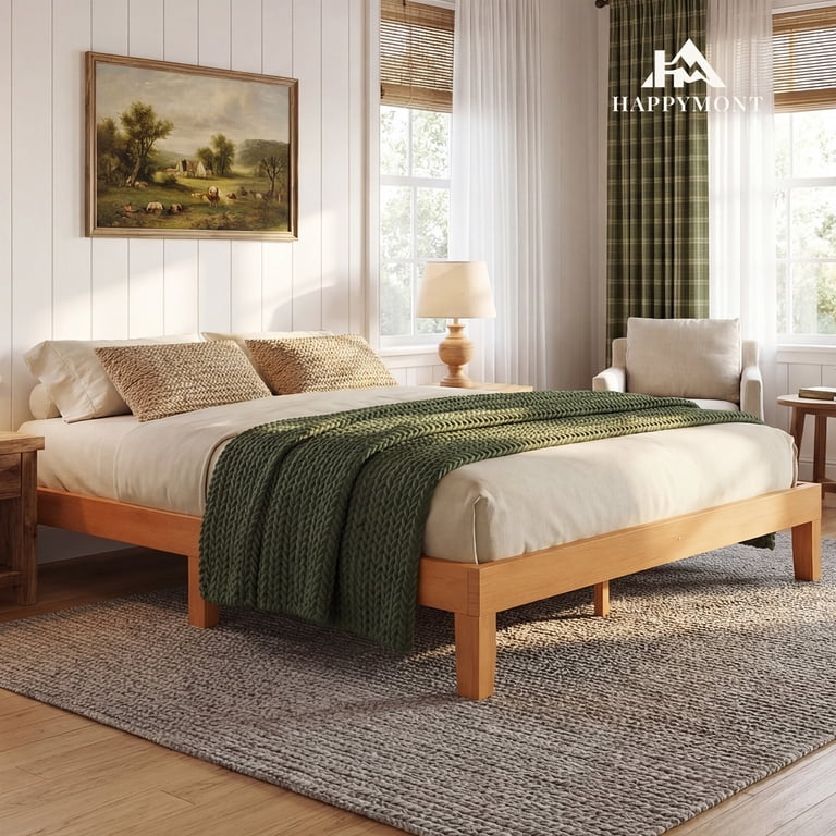 CONCETTA, Bed Frame, Queen size, No box spring required - Walmart.com