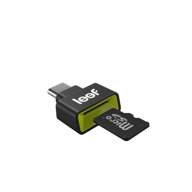 Leef Lecteur de Carte MicroSD Noir Access Type-C - LACC00KK000A1