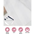 thumbnail image 6 of Navy Blue Gray Striped Kitchen Dish Towels for Drying Dishes Set of 2, Farmhouse Stripe Art Waffle Weave Microfiber Hand Tea Bathroom Towels Quick Dry & Absorbent Towel 15.7x23.6, 6 of 7