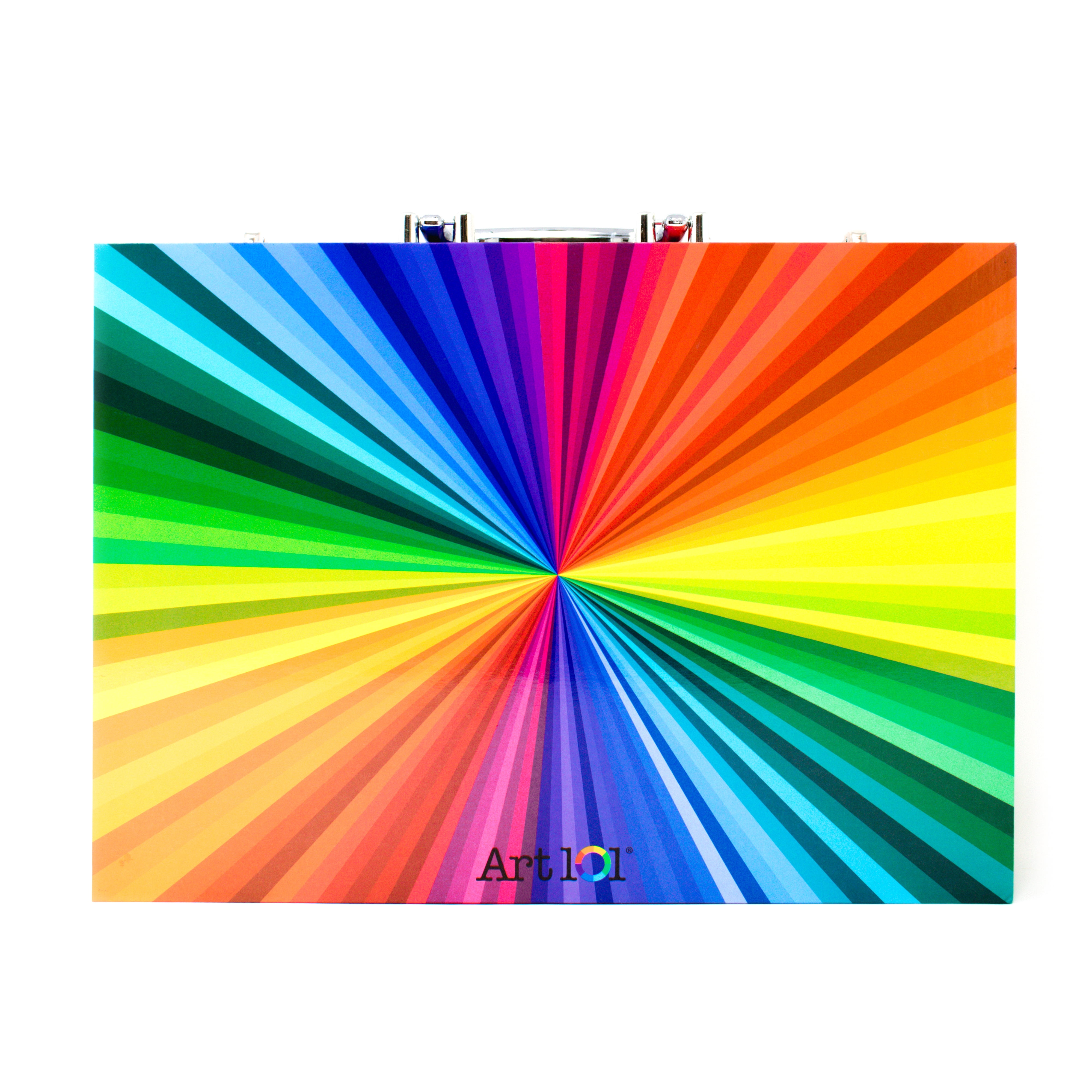 Art 101 Ultimate Scratch Art Combo Kit with 41 Pieces in a Colorful Carrying Case