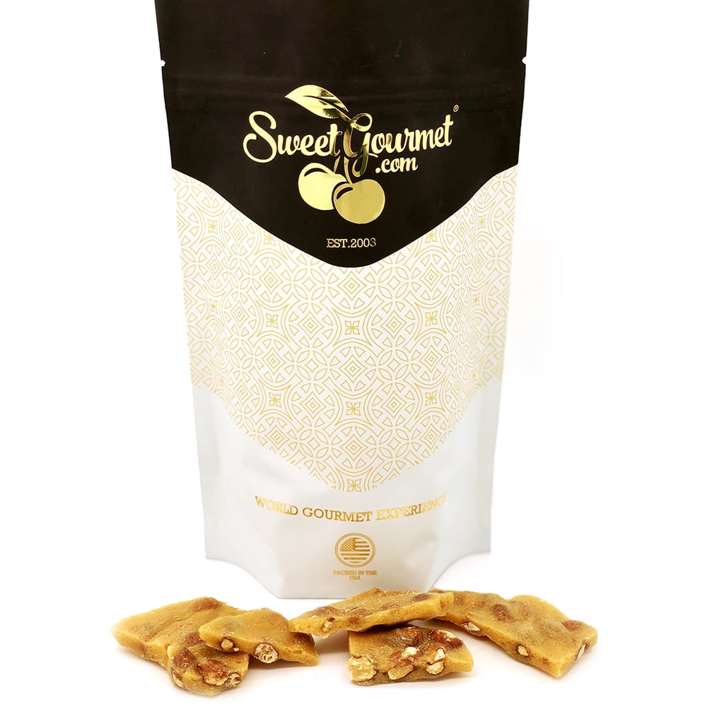 Old Dominion Original Crispy Peanut Brittle, oldfashioned candy 1Lb