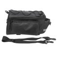 thumbnail image 1 of Organizador de equipo de ciclismo impermeable con funda para lluvia, bolsa de almacenamiento para bicicletas de montaña pequeña negra, 1 of 8