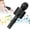 Black, variant on Karaoke Microphone  Wireless Bluetooth  5-in-1 Portable Handheld Speaker, Recorder, FM Radio for Kids, Teens, and Adults