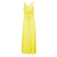 thumbnail image 5 of Ruyang Women's Summer Wrap Dress Formal Dresses Cocktail Tea Party Dress 2024 Ruffle V-Neck Wedding Guest Bridesmaid Dress, 5 of 5