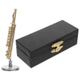 thumbnail image 1 of CATIEBYE mini Modèle d'Instrument de Musique en Couleur Dorée Conçu pour Adultes avec design Réaliste 1 Ensemble, 1 of 6