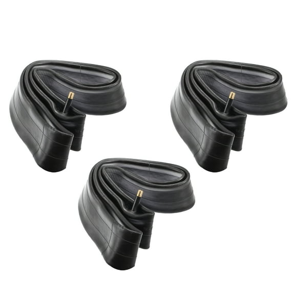 Unique Bargains 3 Pcs 18 inch Bike Inner Tube Rubber 29mm Long Straight Valve Bicycle MTB Inner Tire Tubes 18*2.125/2.4