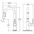 thumbnail image 5 of Elkay LKAV3032LS Avado 1.8 GPM Single Hole Pull Down Bar Faucet - Silver, 5 of 5