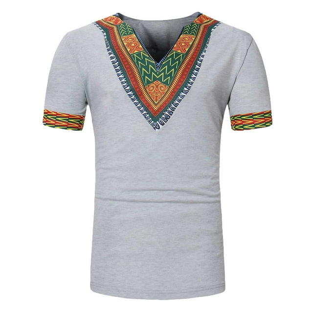 Chemises à Manches Courtes pour Hommes Mode Décontractée Manches Courtes Imprimé Col en V Pull T-Shirt Blouse Chemises Hommes Manches Courtes Chemises Hommes Manches Courtes Décontractées Chemises Hommes Manches Courtes Décontractées