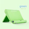 thumbnail image 1 of Soporte de teléfono móvil con soporte de ángulo ajustable portátil plegable - Verde oso de fresa Electrónica, 1 of 5