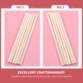 thumbnail image 3 of FUTUREORYY 10pcs Rhythm Sticks Wood Beige Kids Musical Instruments Improve Hand Eye Coordination Birthday 11.8in, 3 of 8