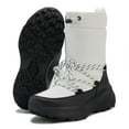 thumbnail image 2 of White Winter Boots for Women Waterproof Outdoor Hiking Shoes Mid Calf Snow Boots, 2 of 6