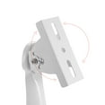 thumbnail image 4 of CCTV Camera Mount - Iron Security Camera Mounting Brackets 240mm Height White, 4 of 4