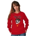 thumbnail image 3 of Funny Thug Life Troll Face Meme Sweatshirt for Men or Women Brisco Brands 2X, 3 of 6