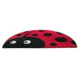 thumbnail image 2 of Imports Decor 528PVC Tapis de Porte en Fibre de Coco Demi-Rond pour Femme, 2 of 4