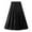 Black, variant on SXcggal Women Fashion Casual Mid Length Skirt A Line High Waisted Pleated Skirt Daily Half Skirts Fashionable Comfortable Casual Women's Skirt