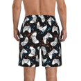 thumbnail image 3 of Kdxio Cool Gamepad Pattern Mens Casual Shorts - Drawstring Summer Beach Sports Shorts for Men, 3 of 9