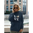 thumbnail image 2 of Love Ramen Bowl  Hoodie Women -Smartprints Designs, Female 3X-Large, 2 of 4