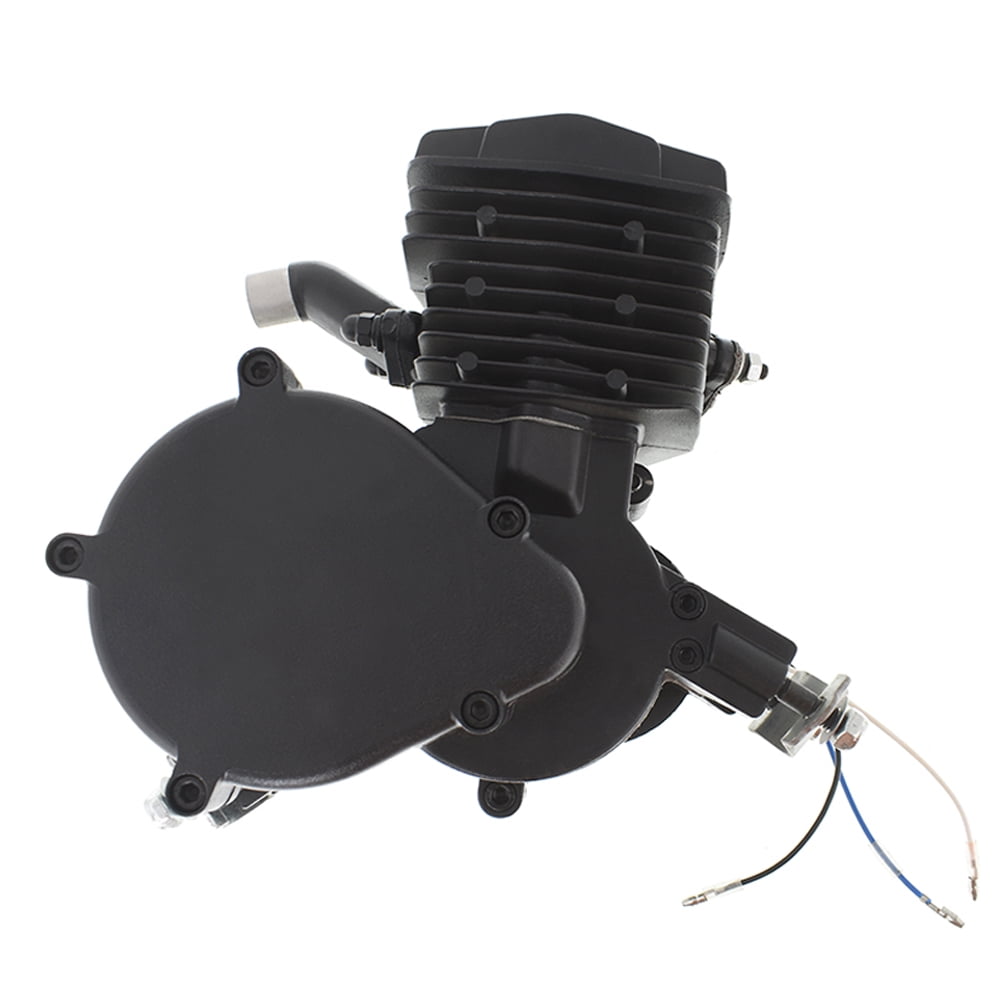 Black 80cc 2-Stroke Motorized Motorised Bicycle Bike Cycle Gas Engine ...