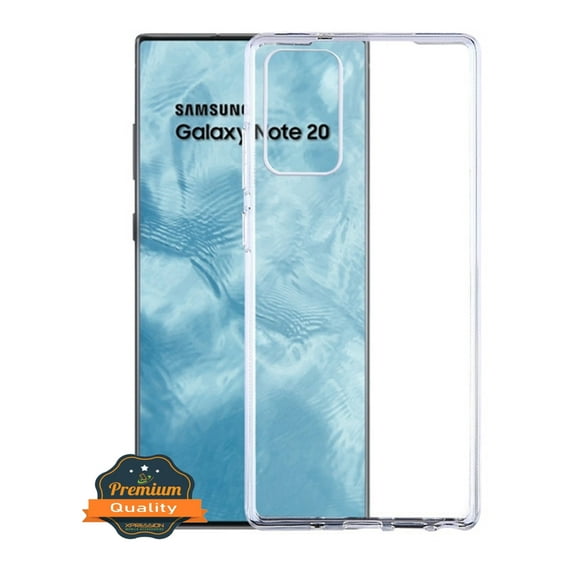 Samsung Galaxy Note 20 /6.7" Phone Case Slim Thin Hybrid Premium Flexible Candy Silicone Gummy TPU Rubber Soft Lightweight Protective Cover HD CLEAR Transparent Cover for Samsung Galaxy NOTE 20