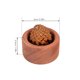 thumbnail image 2 of Difusor de aceites esenciales de madera (3 unidades), pequeño, pasivo, para aromaterapia, redondo, con veta de madera, portátil, para coche, hogar, oficina y baño., 2 of 8