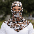 thumbnail image 4 of JoveMarine Men's UV Neck Gaiter Face Mask - Sunscreen Breathable Quick Dry for Cycling Motorcycle Helmet Liner Summer Outdoor Sports Headband Face Protection from Sun,R, 4 of 4