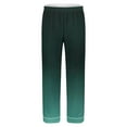 thumbnail image 4 of cllios Mens Long Sleeve Pajamas Sets Gradient Print Loungewear Ultra Soft Button Down Sleepwear 2 Pcs Pj Set with Pockets, 4 of 6