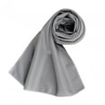 thumbnail image 4 of DYNWAVECA 2xSweat Towel 30x90cm Instant Cooling Relief Ice Towel for Running Workout Gym light gray, 4 of 10