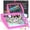 Pink, variant on Marvin's Magic - Glow Art Unique Craft Kit Light Up Kids Art Set Includes Neon Effect Drawing Board with A Built-in Stand and 4 Fluorescent Magic Pens - Pink