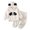 White, variant on Ulanda Toddler Baby Boy Infant Girls Clothes Unisex Fleece Panda Hoodie Coats and Pant Outfit Set (White, 2-3 Years)