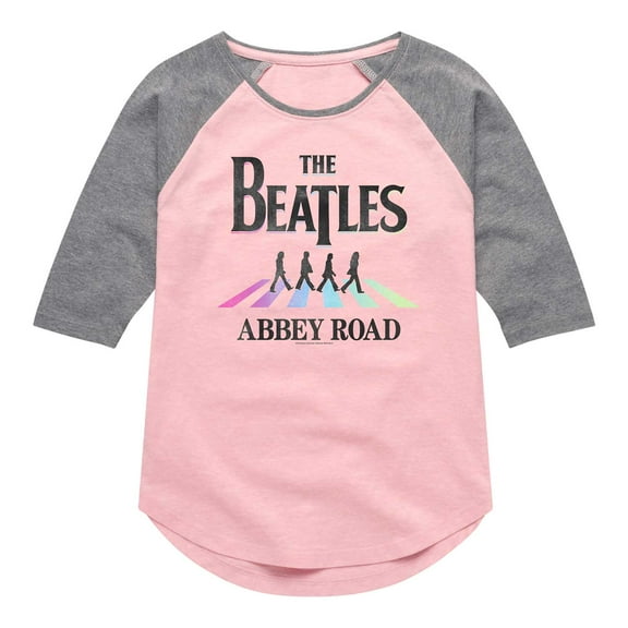 The Beatles - Abbey Road - Girls Toddler And Youth Raglan