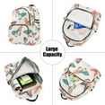 thumbnail image 5 of FORMRS Mini Backpack Purse for Women Travel Daypack Casual Shoulder Bag, Colorful Butterflies, 5 of 7