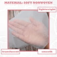 thumbnail image 4 of Capucha protectora de maquillaje Tegeme desechable, 50 unidades, para mujer, 4 of 7