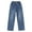 C02-Blue, variant on Xudanell Girls Jeans Trousers Baggy Jeans Denim Wide Leg Pants Outerwear Denim Pants for Girls Blue 6-7 Years