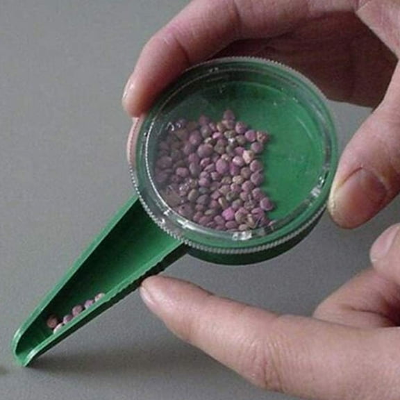 FELTECHELECTR Garden Planter Tool 8Pcs Simple Design Green Handheld Spreader for Gardening Lovers 17x11cm