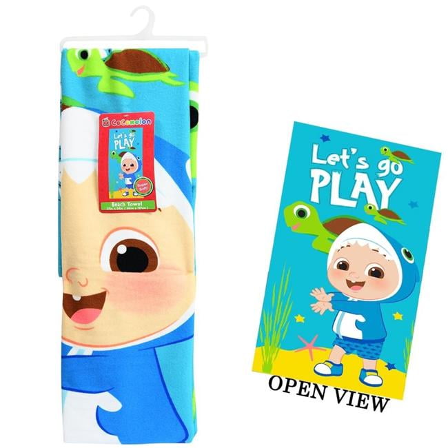 CocoMelon 30388995 27 x 54 in. CocoMelon Beach Towel