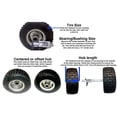 thumbnail image 4 of Proven Part 2- Foam Filled Tires 9X3.5-4 No Flat Solid Compatible With 2 Wheel Velke System Fits 72410088 VKXWheel 10816 Includes Bearings Fits 77410031 77410030 VKXRLBRG VKXBRGRTNR, 4 of 11