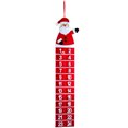 thumbnail image 1 of Adviento De Navidad De Tela No Tejida, Calendario De Cuenta Regresiva De Navidad Decorativo Diy Creativo, Adornos Colgantes De Pared Para Puerta De Casa Inevent HA042660-02, 1 of 6