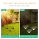 thumbnail image 4 of Luces solares para exteriores, luces solares de suelo con 16 LED, luces solares multicolor con cambio automático, luces solares para jardín, caminos, jardines, patios y césped., 4 of 9