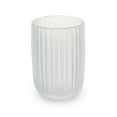 thumbnail image 5 of Decozen Bathroom Accessories Set of 4 Includes Soap Lotion Dispenser, Tumbler, Tissue Box, and Tray - Clear, 5 of 10